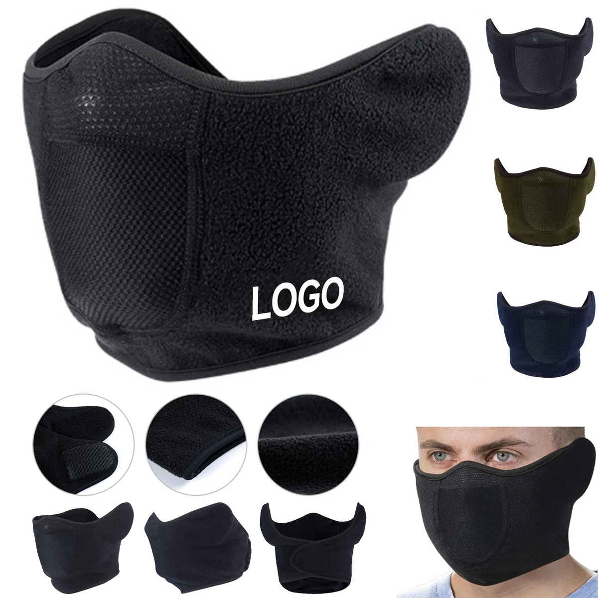 Winter Outdoor Sliding Warm Ear Protection Mask 1