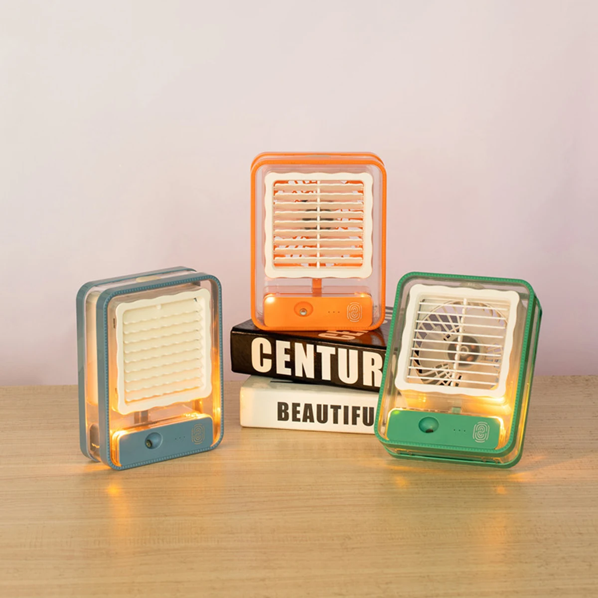 4 In 1 Mini Air Conditioner Fan With Night Light 1