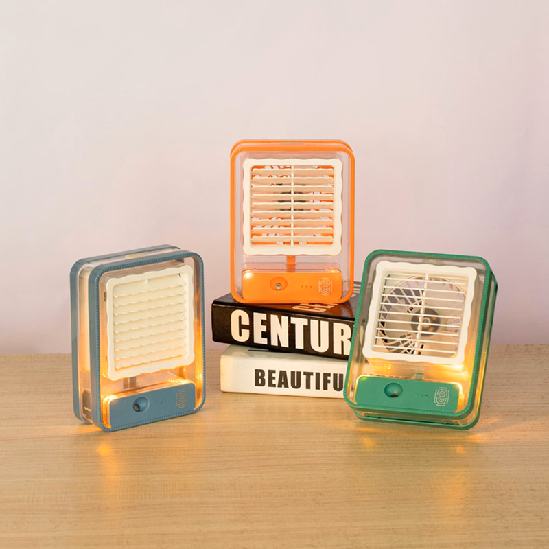 4 In 1 Mini Air Conditioner Fan With Night Light