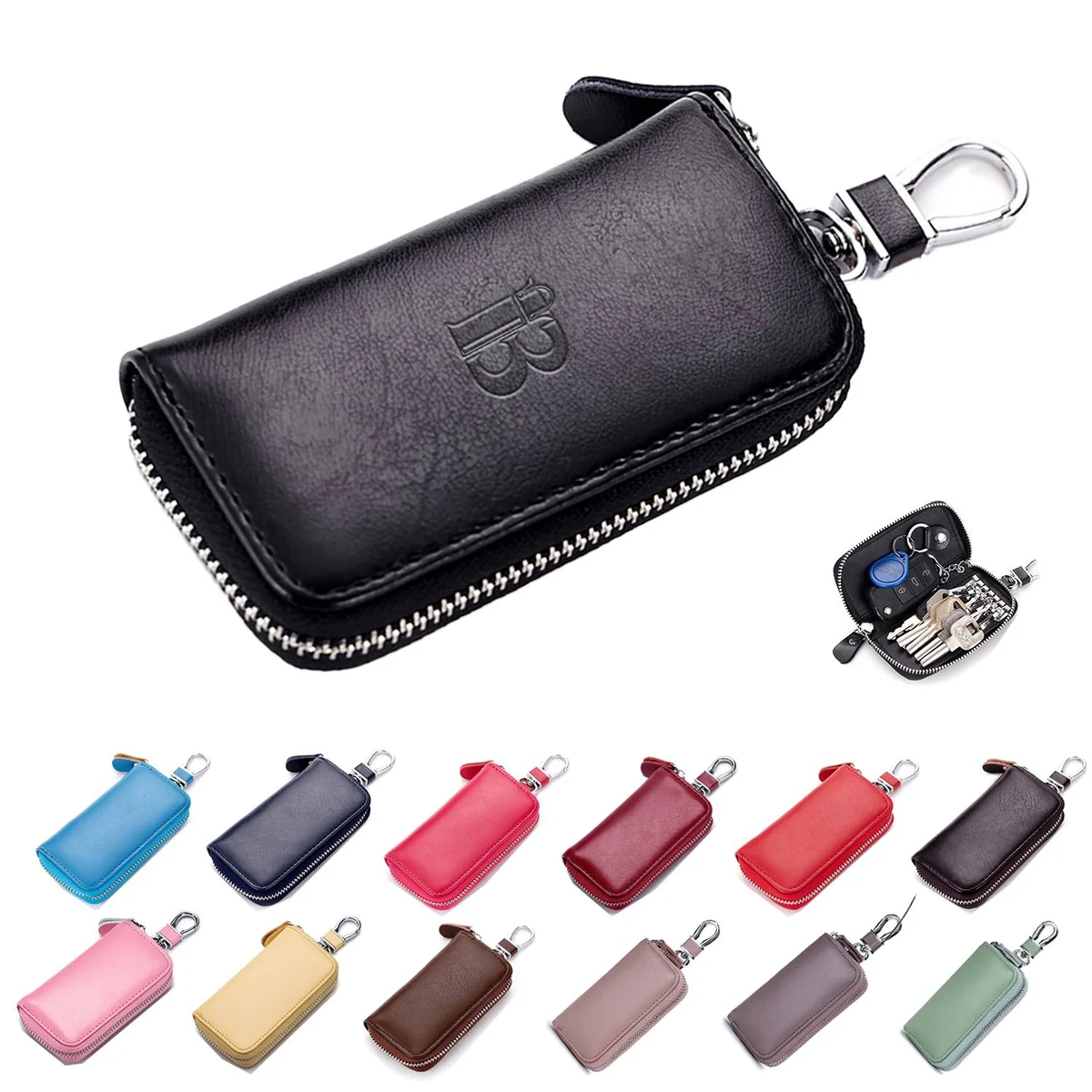Genuine Leather Key Holder 1