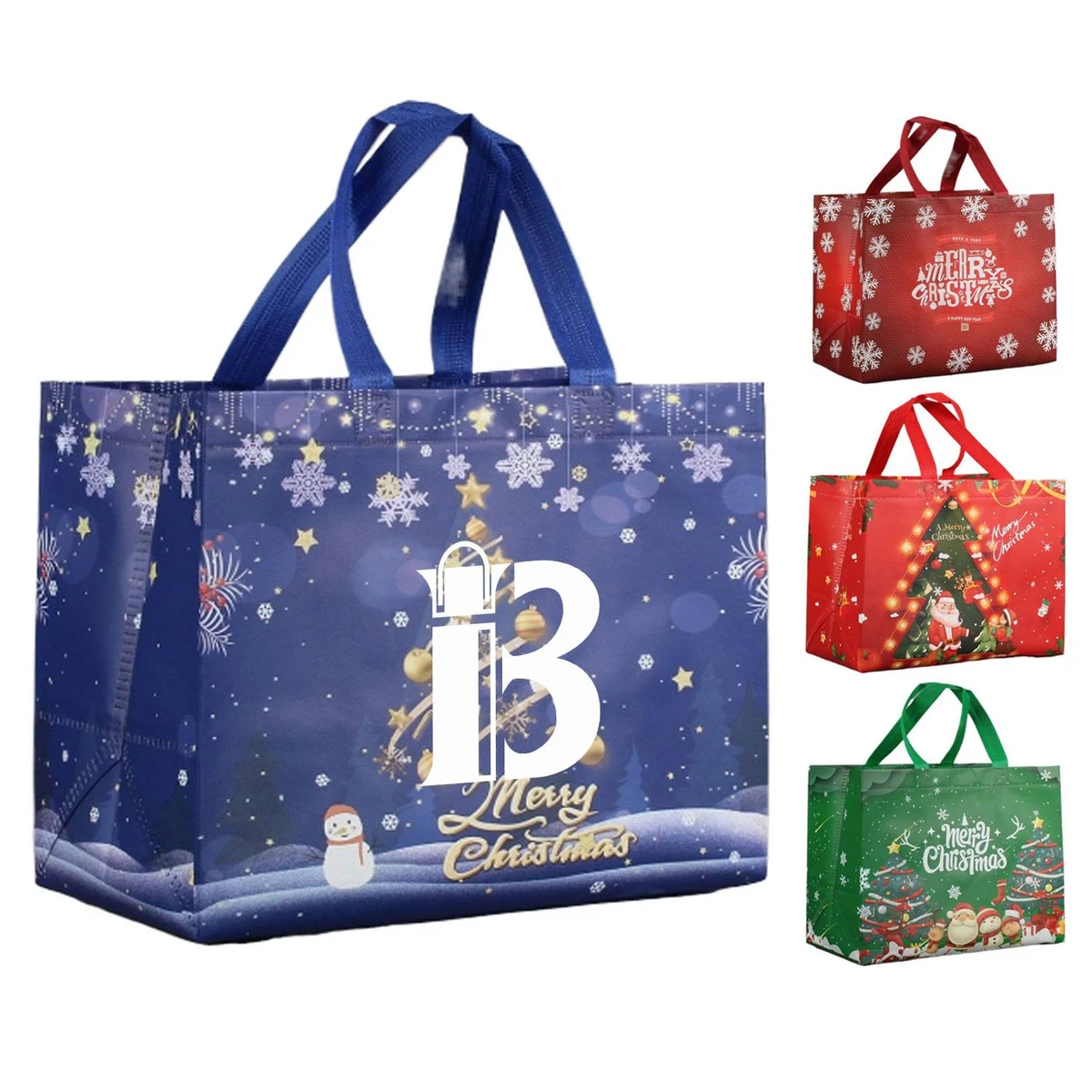 Christmas No Woven Gift Bags 1
