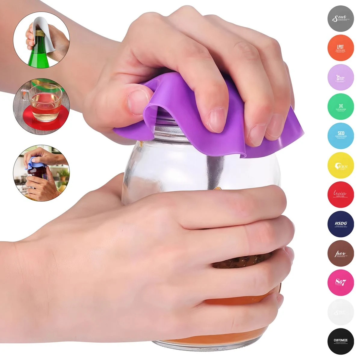 Silicone Jar Opener 1