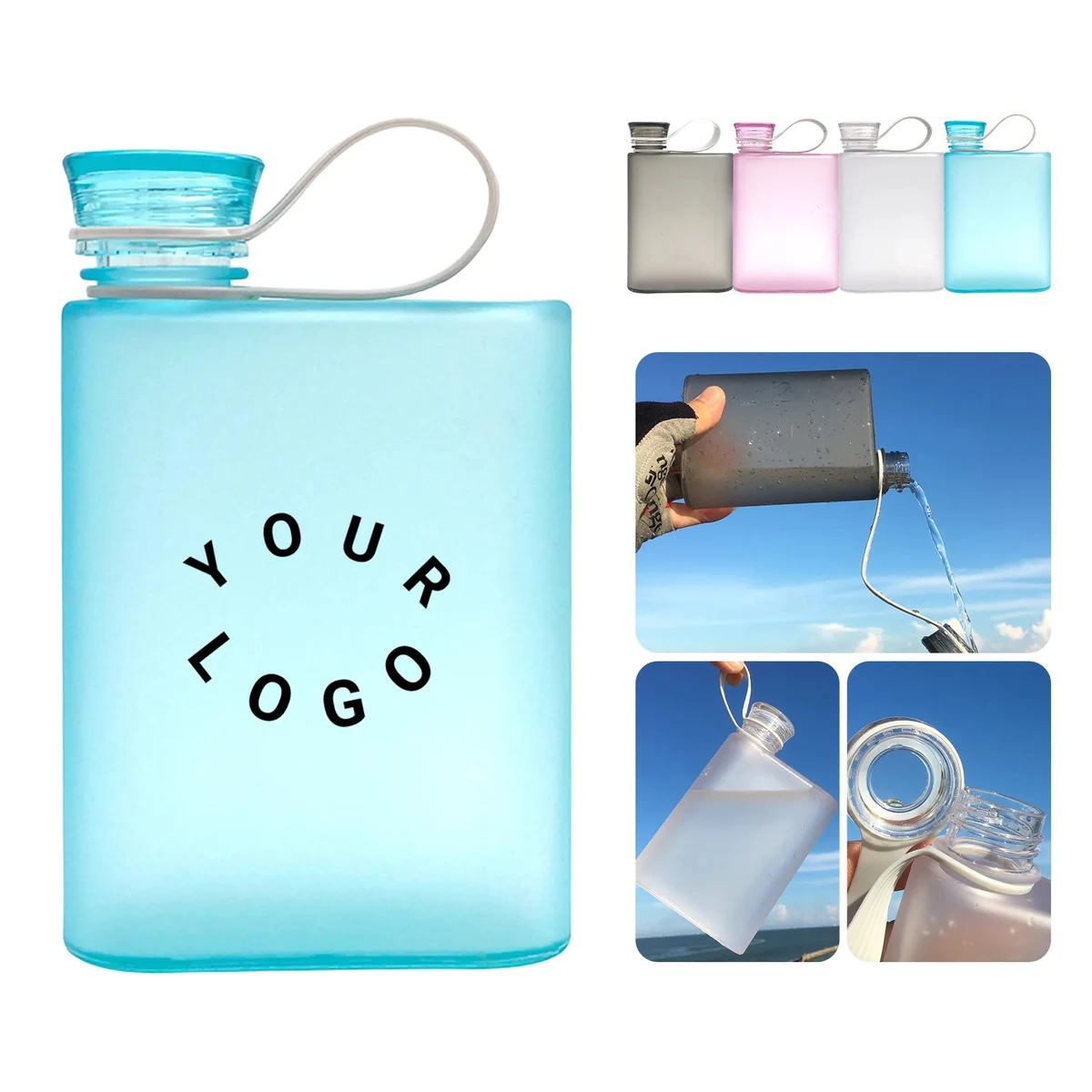 13oz Portable Square Water Cup 1