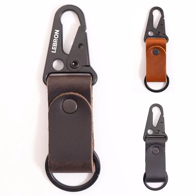 Leather Carabiner Keychain