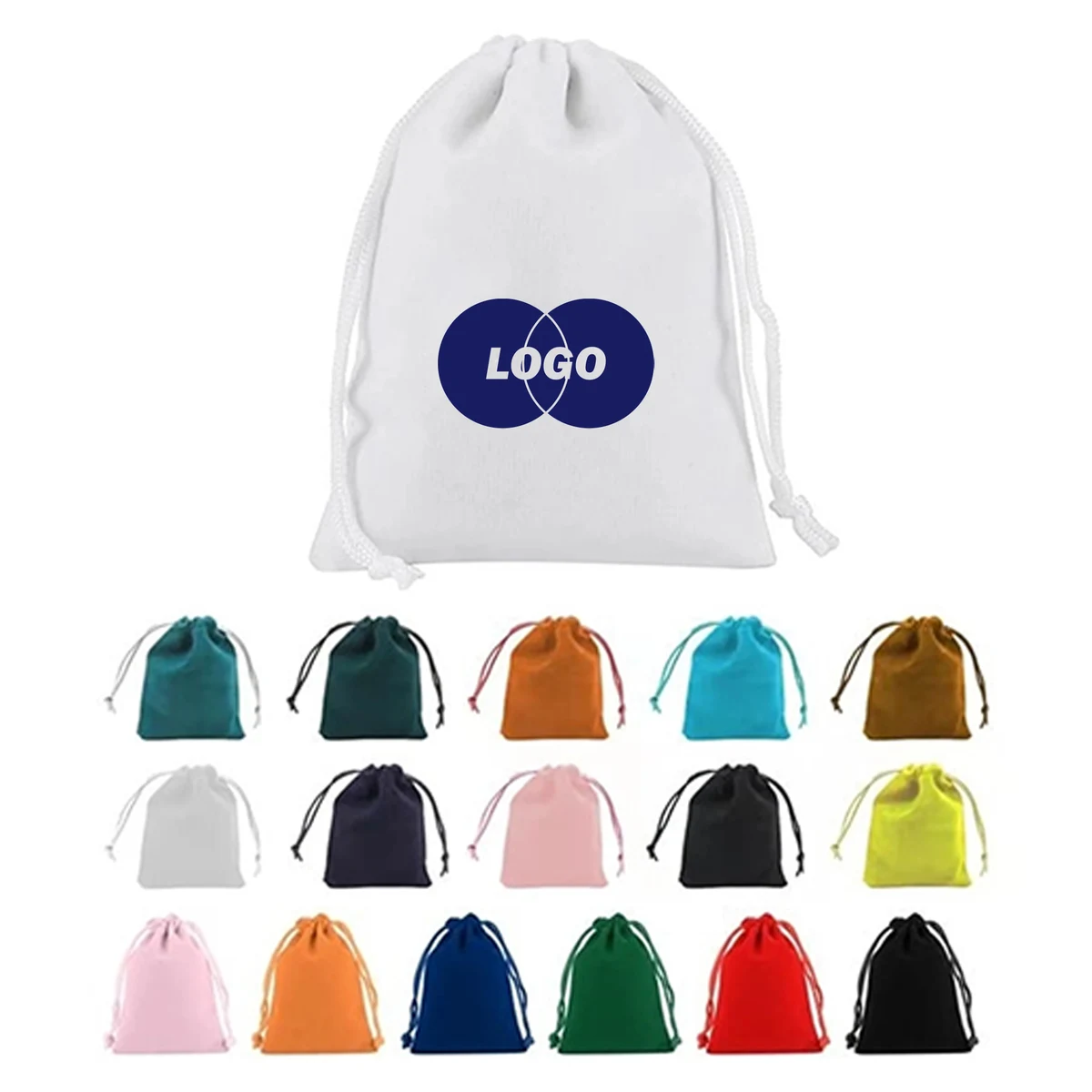 Portable Soft Mini Drawstring Jewelry Gift Bag 1