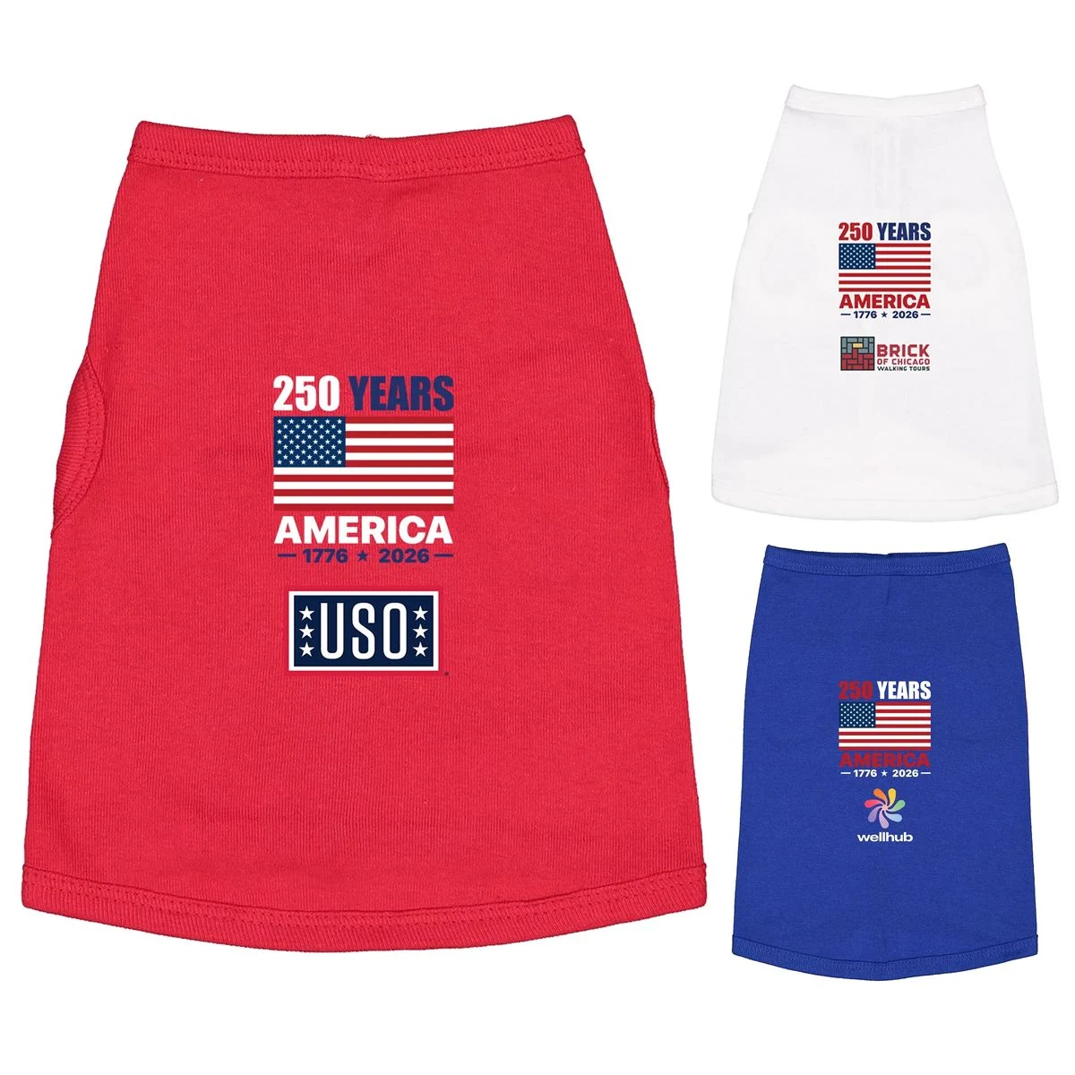 Patriotic Doggie Skins(R) Tank 1