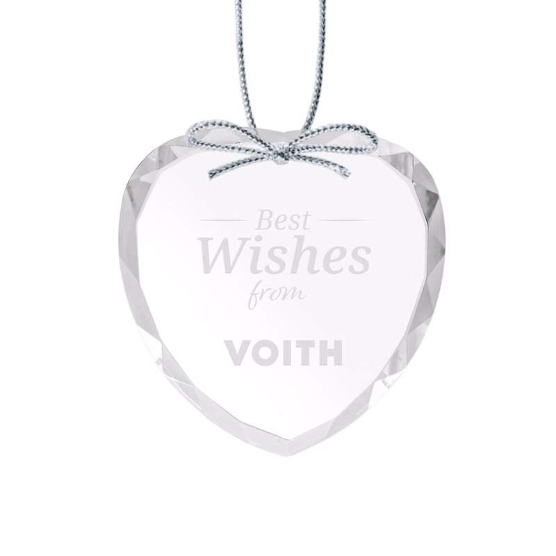 Optical Ornament - Heart