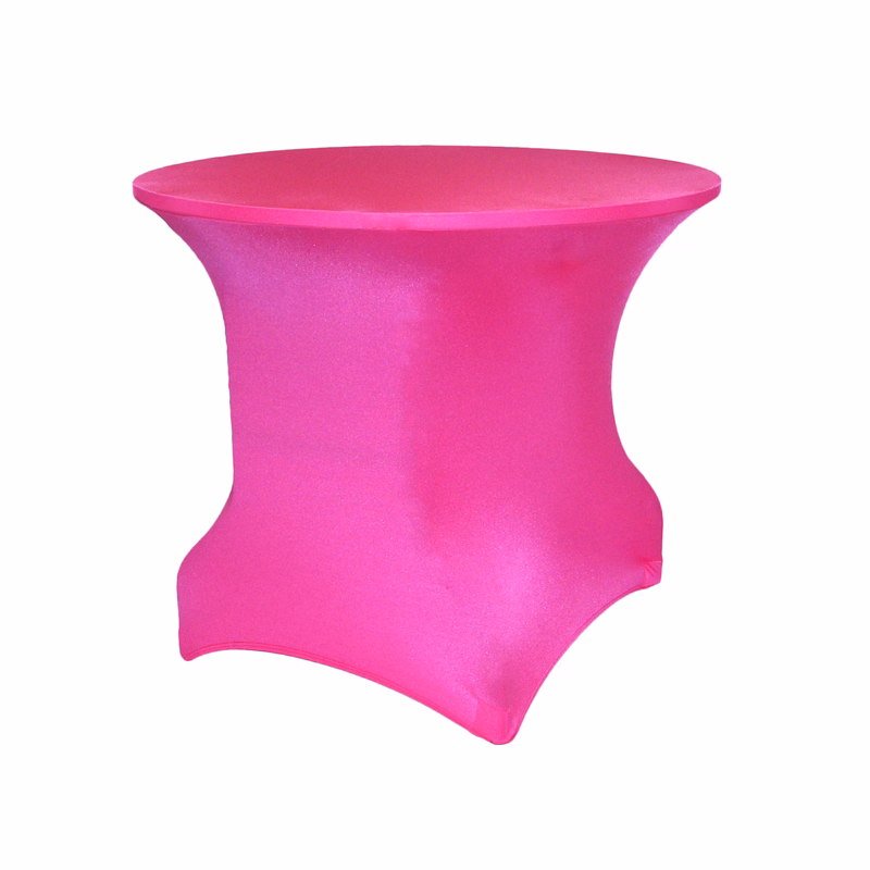 Non-Printed 60" Round Spandex Stretch Table Cover