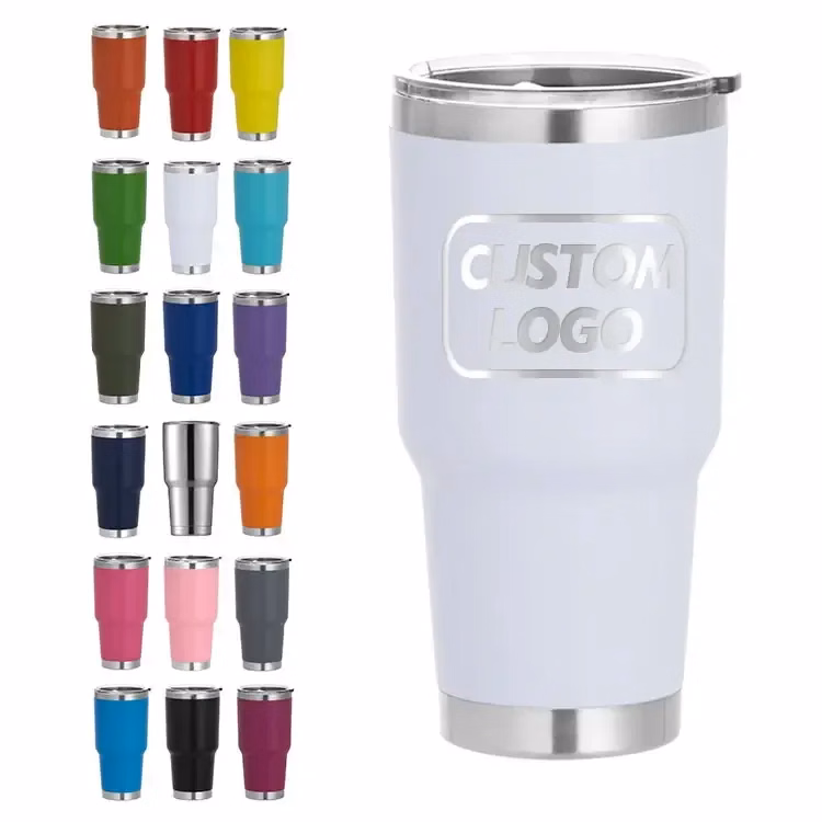 Eco-friendly Double Walled Stainless Steel Travel Coffee Mug
