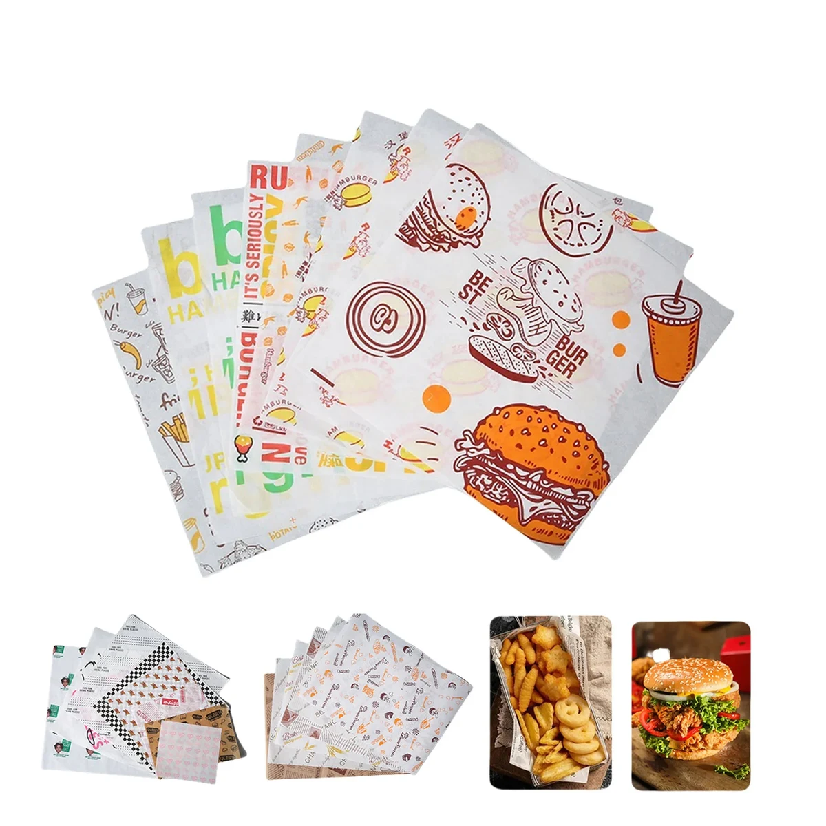 Customized Food Wrapping Paper 1