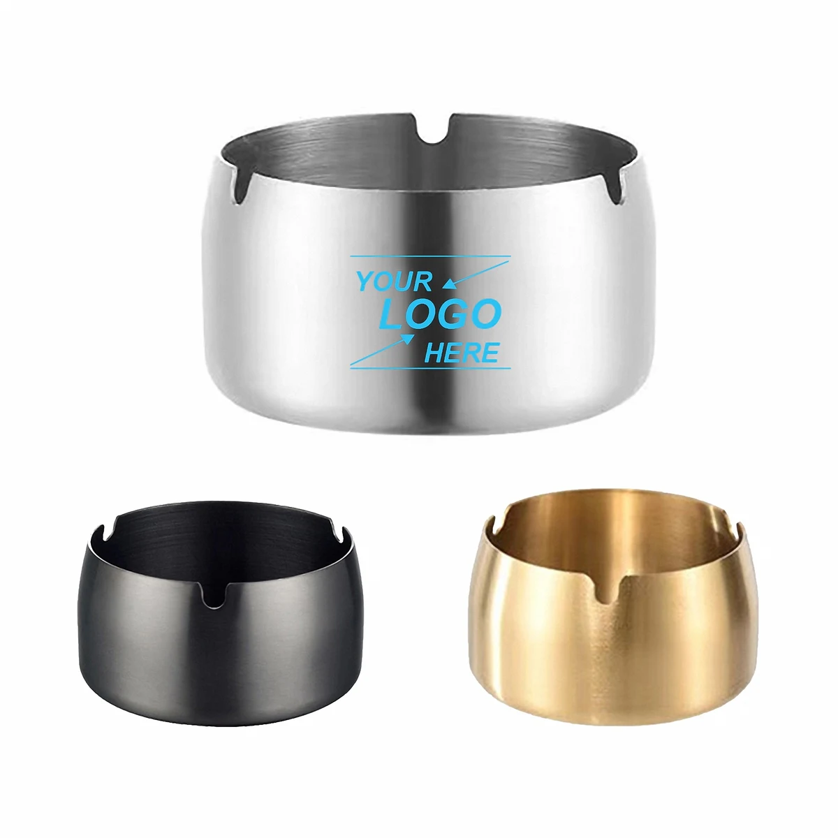 Windproof Stainless Steel Ashtray 1