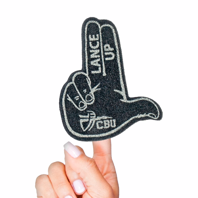 6.5" Two Fingers Foam Mini