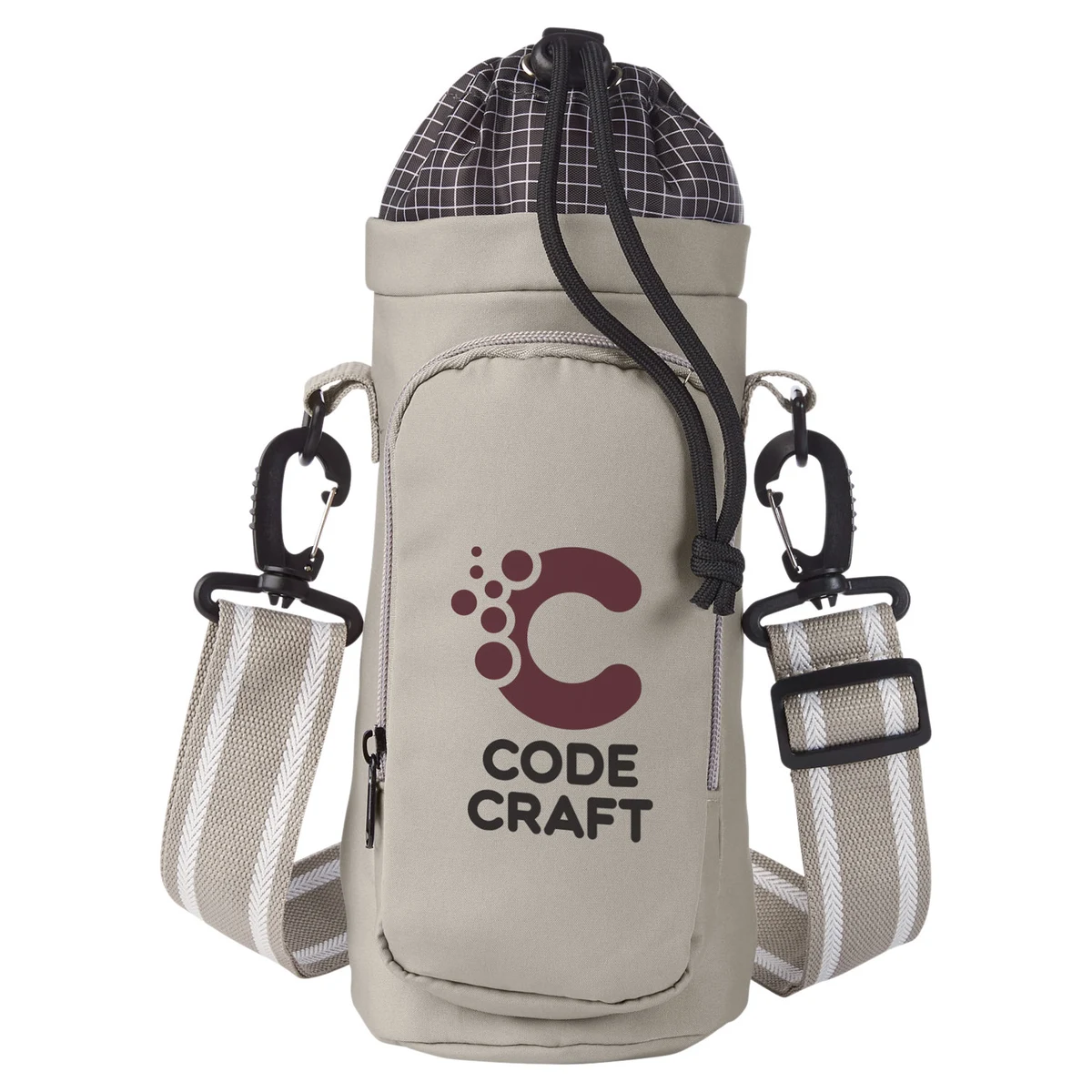 Academy Eco Friendly Water Bottle Bag With Storage Pocket 1