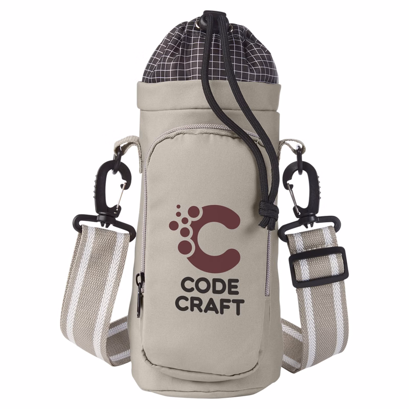 Academy Eco Friendly Water Bottle Bag With Storage Pocket