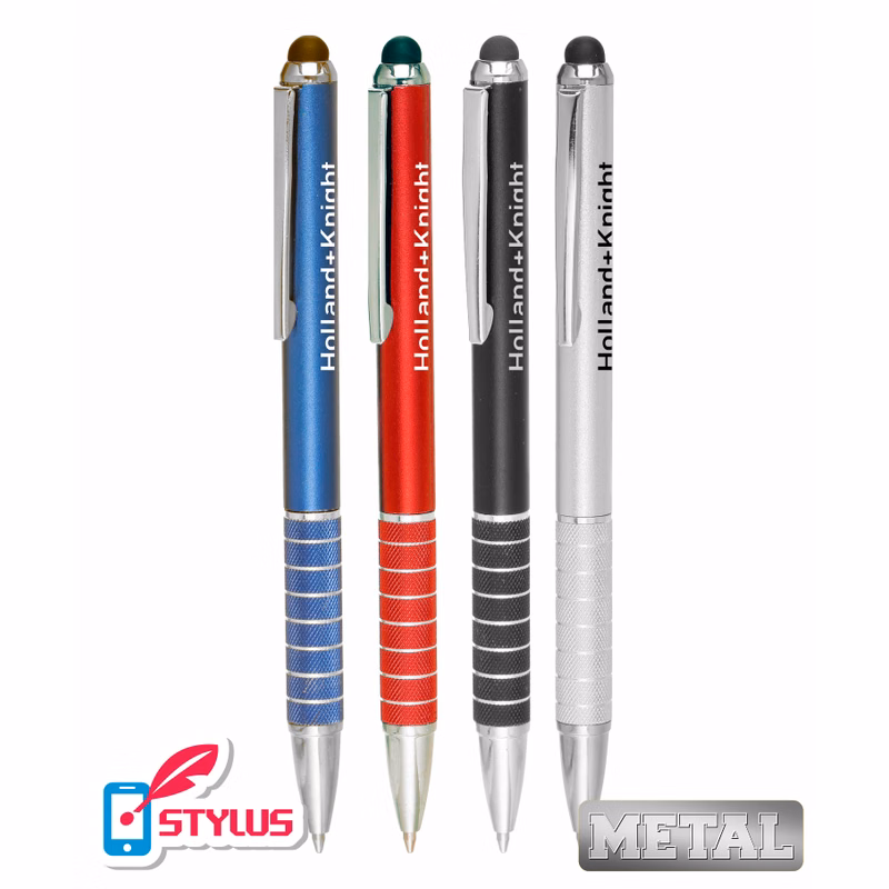Union Printed "Superior" Metal Stylus Twist Pen