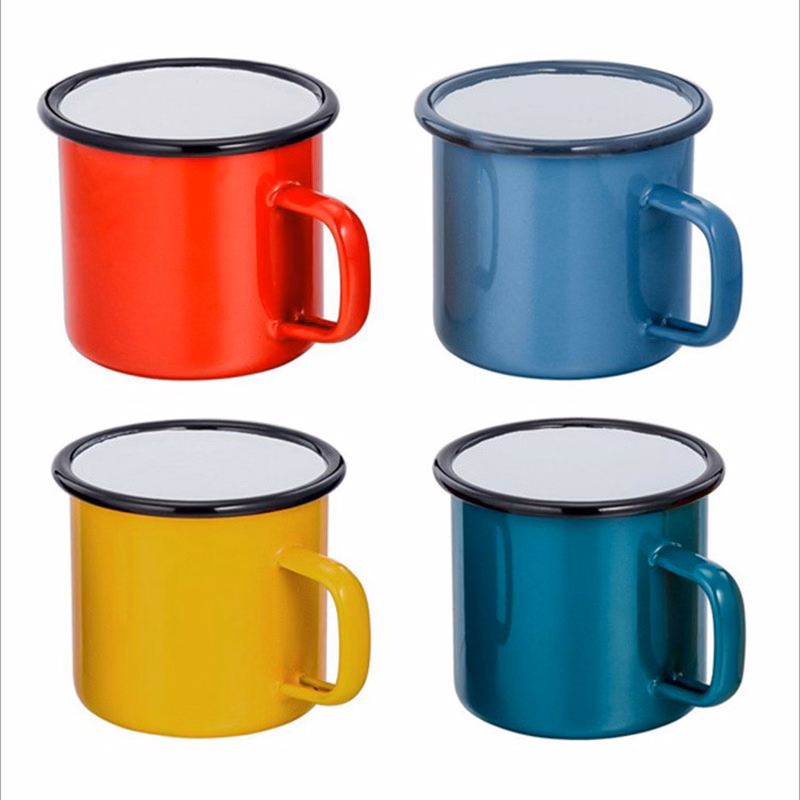 12 Oz. Porcelain Camping Mug