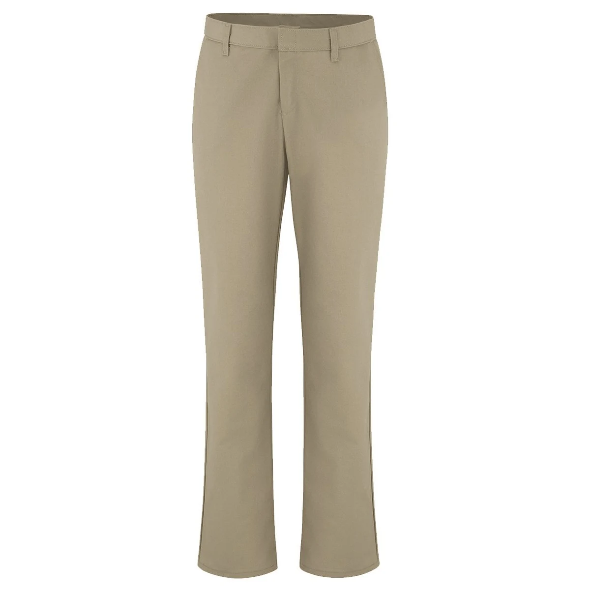 Women's Extended Sizes Industrial Flat Front Pants - FP92EXT 1