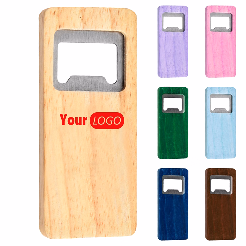 Wood Portable Flat Opener With Logo Option
