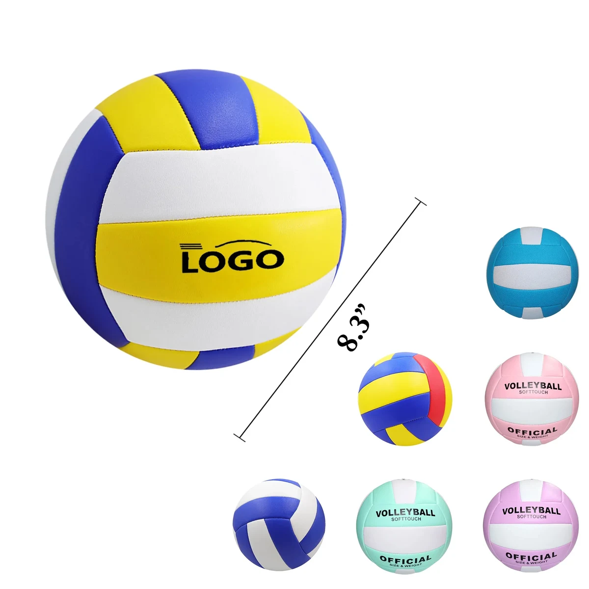 MOQ100 Size 5 Competition and Beach Volleyball 1