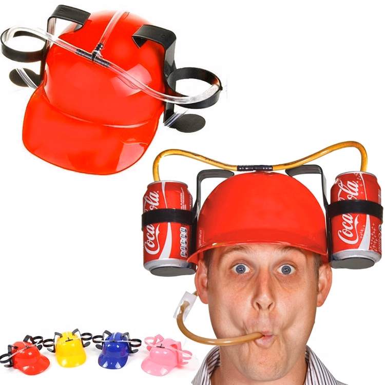 Beer Drinking Hat
