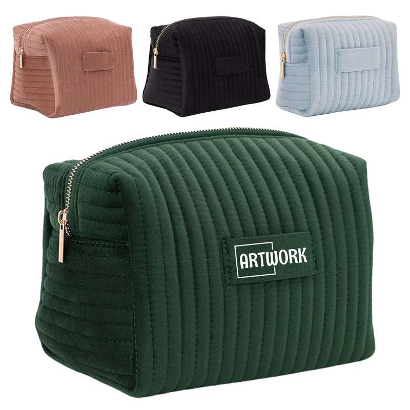 Multifunctional Travel Velvet Makeup Bag