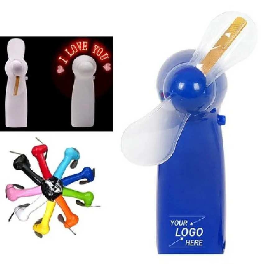 Handheld Portable LED Light-Up Fan 1