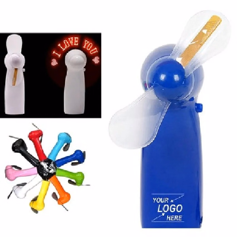 Handheld Portable LED Light-Up Fan