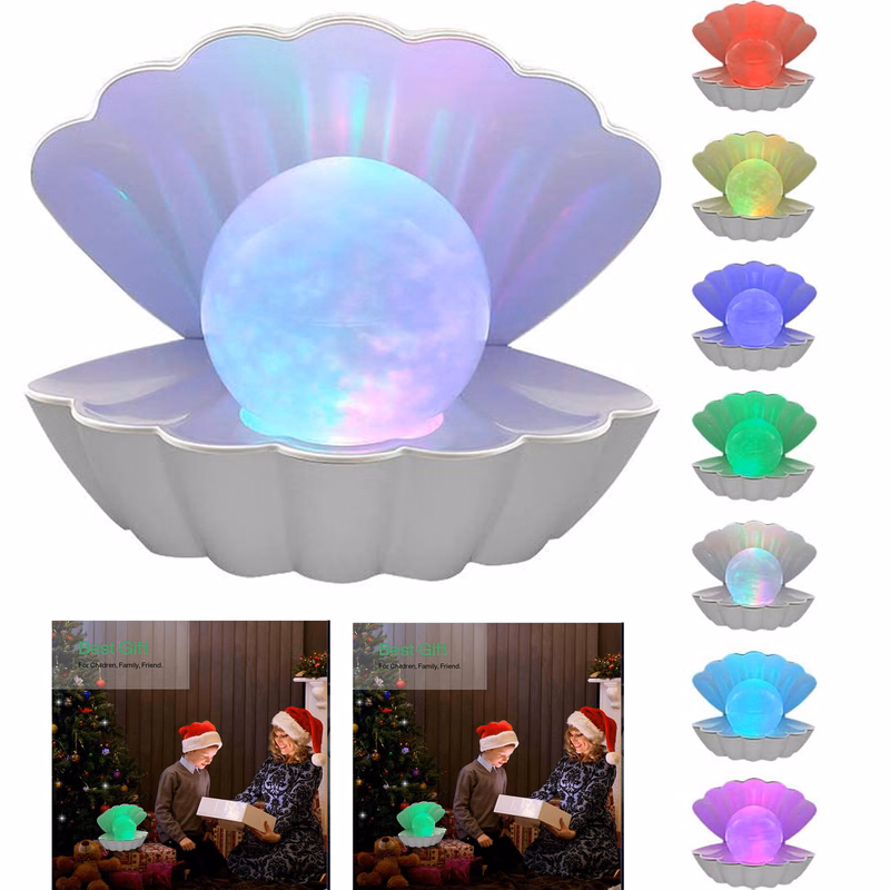 Shell Pearl 8 Colors Changing Mood Lamp