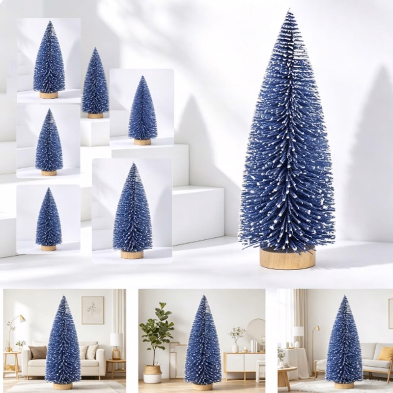 Snow Simulation Christmas Tree
