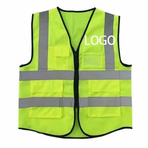 Safety Undershirt Reflective Vest With Multiple Pockets