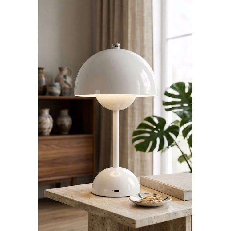 LED Touch Lamp - Cream