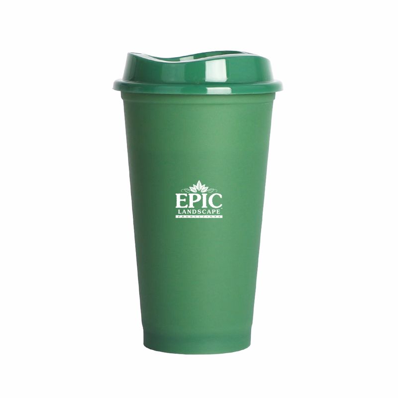 Travel Reusable Coffee Cup w/ splash-proof lid