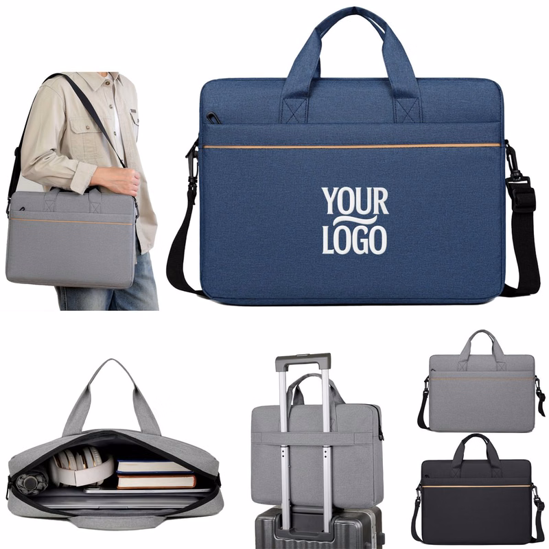 14 In Durable Multi Functional Laptop Briefcase