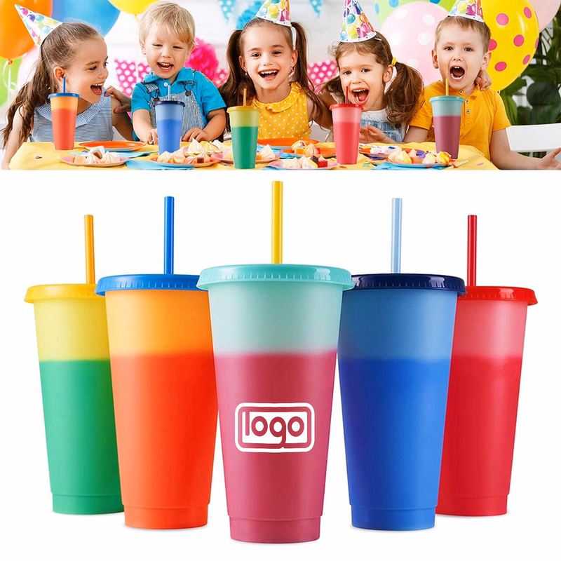 24oz Reusable Color Changing Cup