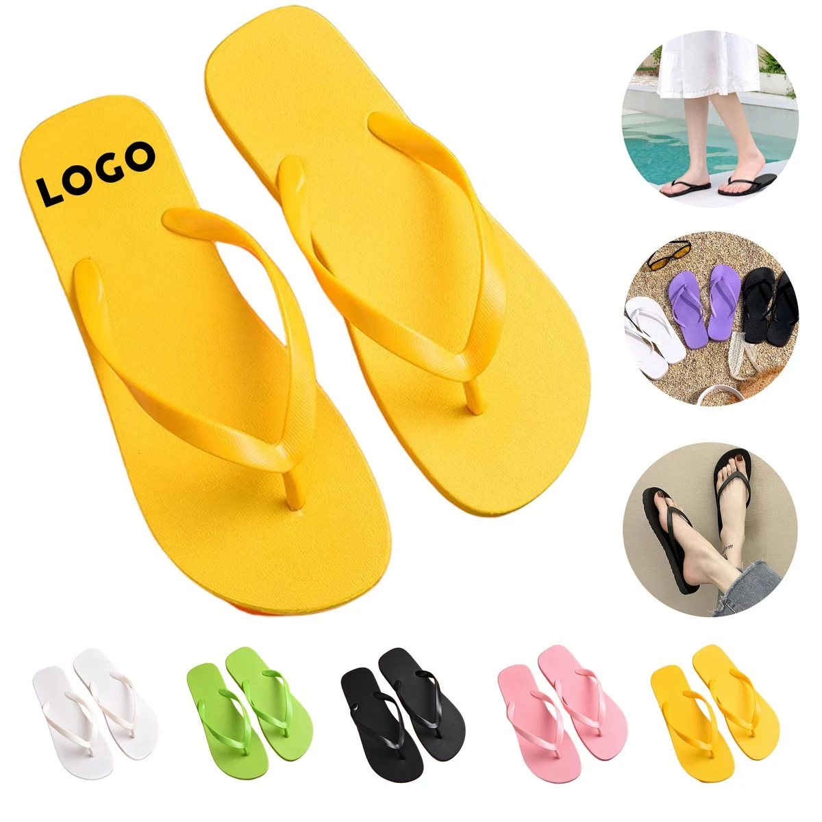 Outerwear Style High End Beach Flip Flops 1