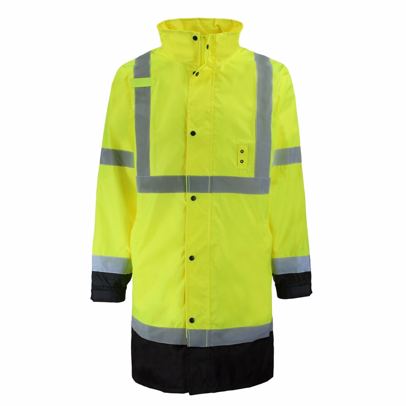 Safety Brite Waterproof Rain Slicker