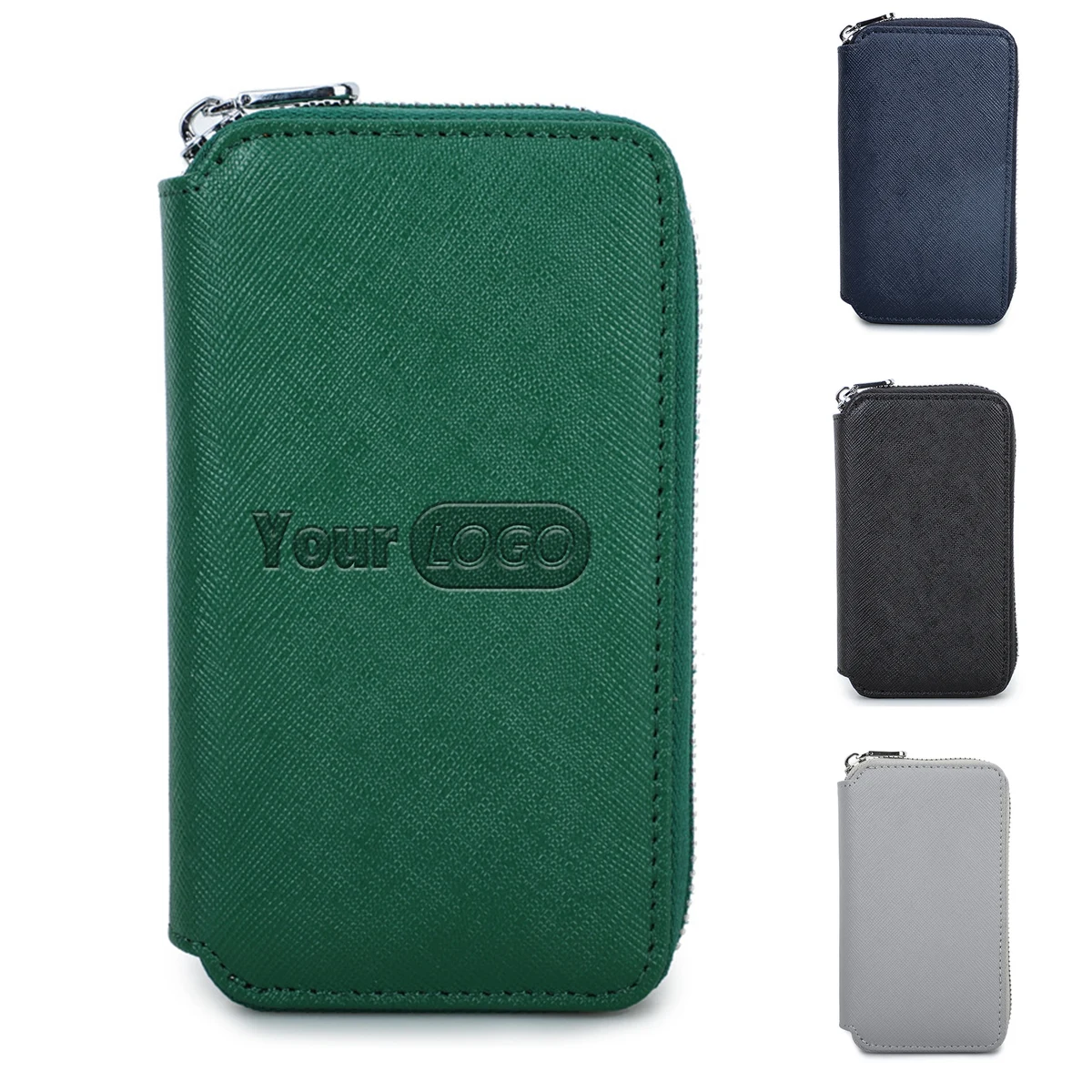 Genuine Leather Portable Watch Storage Travel Cosmetic bag 1