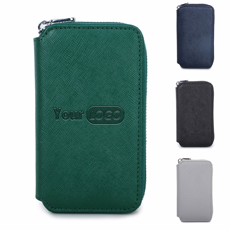 Genuine Leather Portable Watch Storage Travel Cosmetic bag