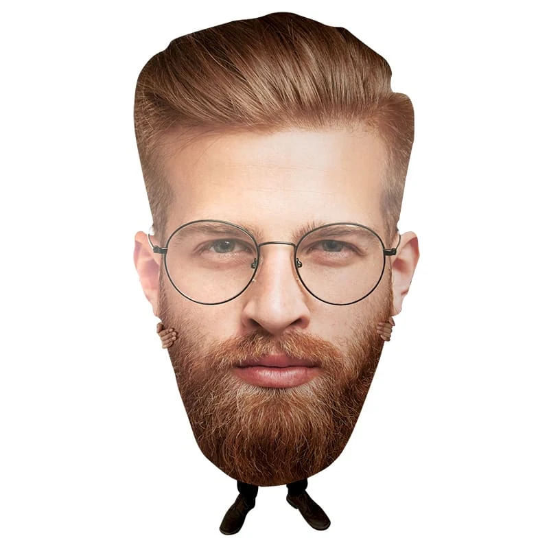 6 Ft Foam Giant Head Cutouts 1