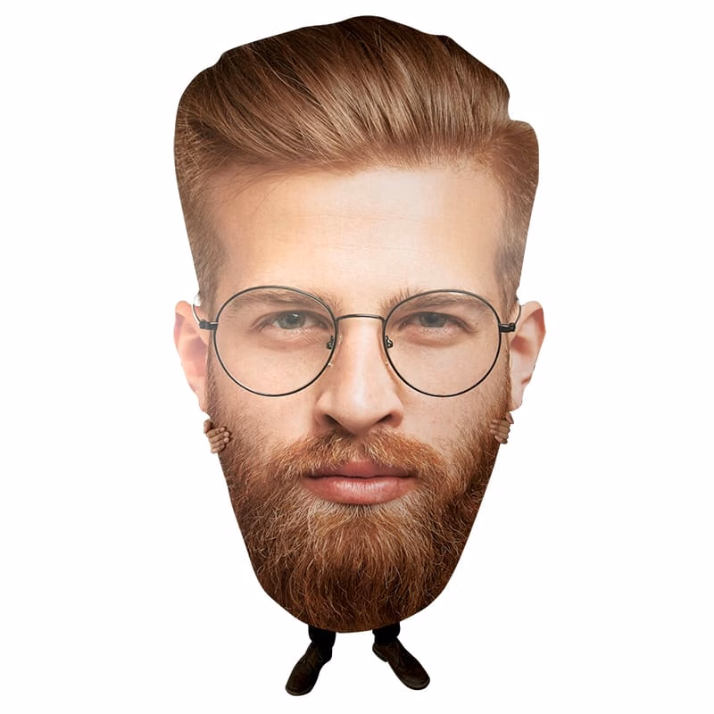 6 Ft Foam Giant Head Cutouts