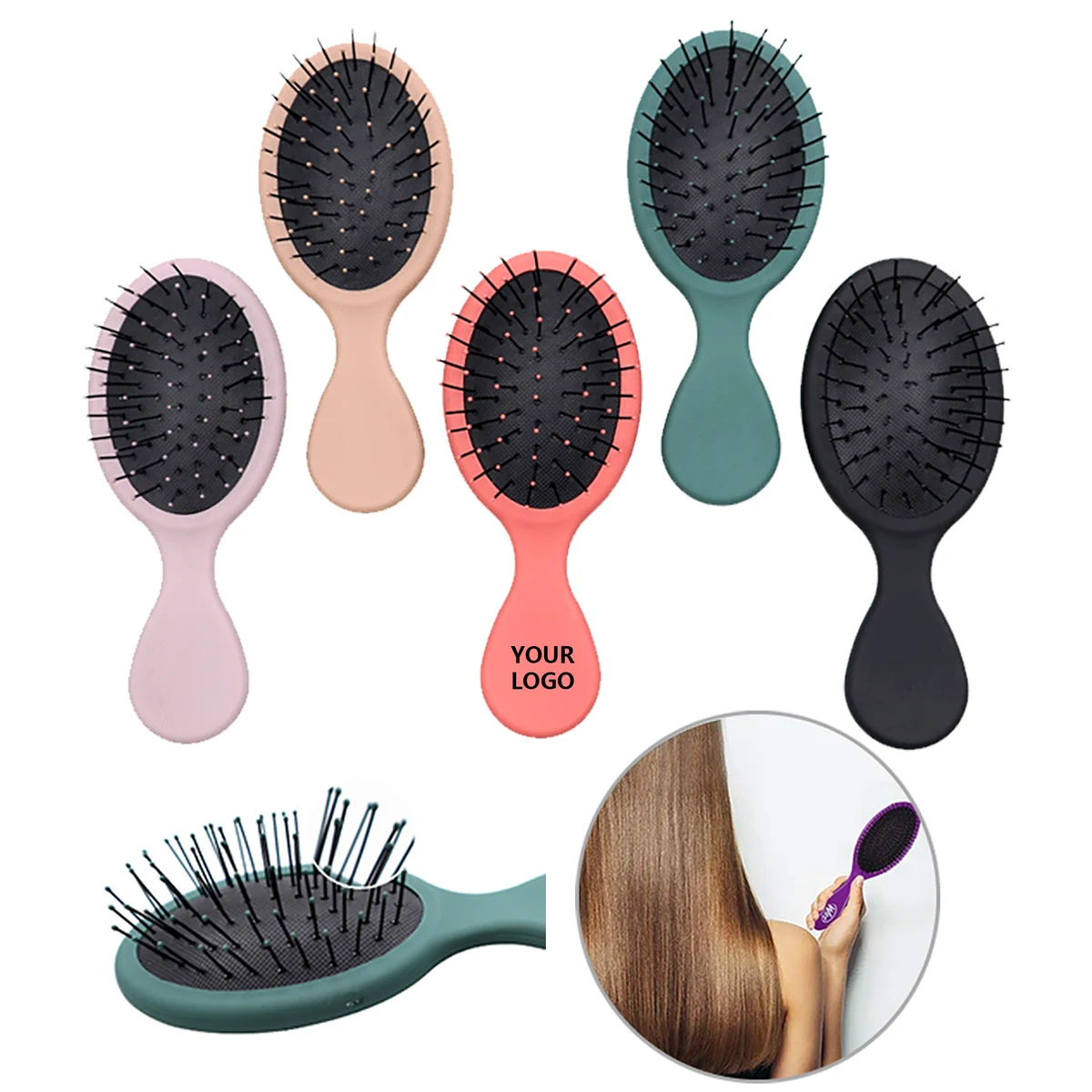 Cushion Massaging Hair Brush 1