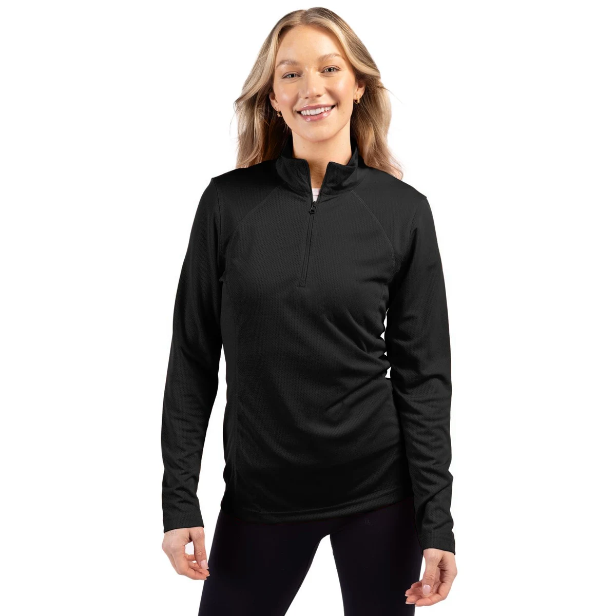 Clique Ice Pique Tech Womens Half Zip 1