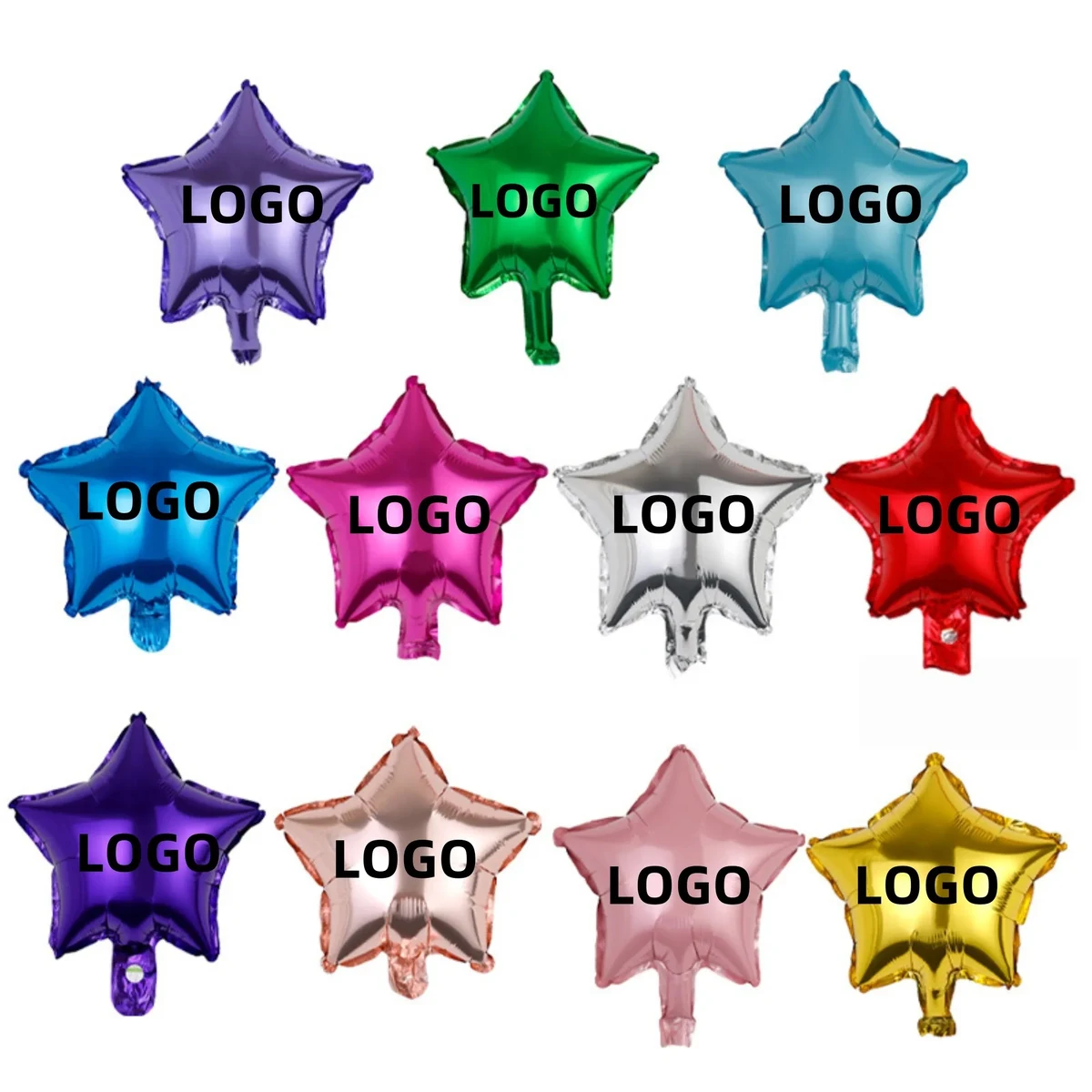 18 inch Star Aluminum Foil Balloon For Birthday Wedding 1