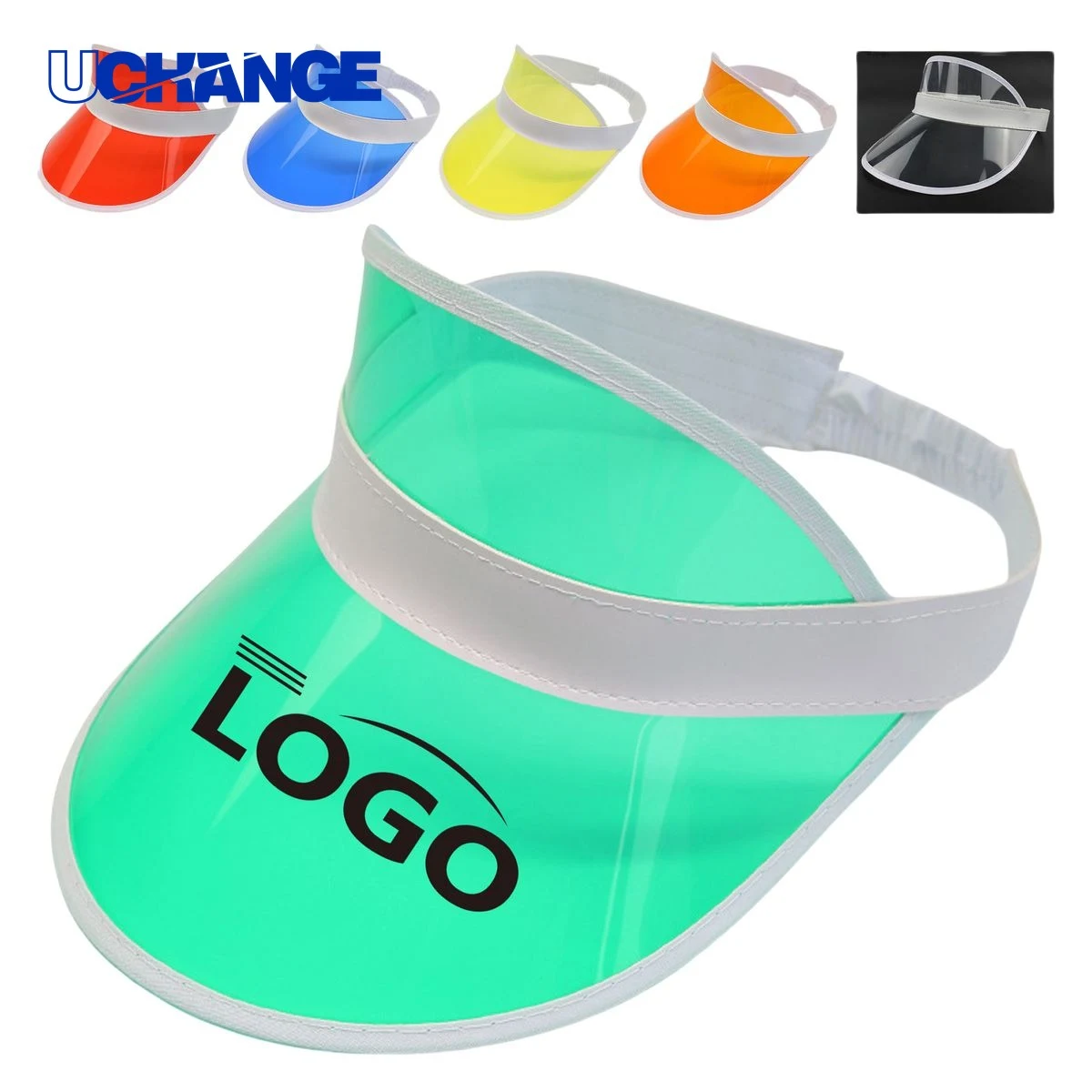 PVC Sun Visor Cap 1