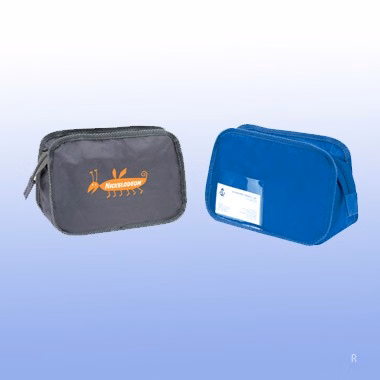 NYLON/PVC MAKE UP TRAVEL BAG