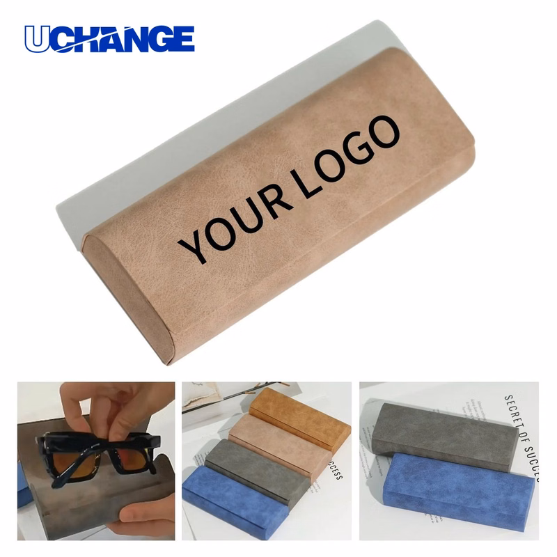 Leather Hardshell Glasses Case
