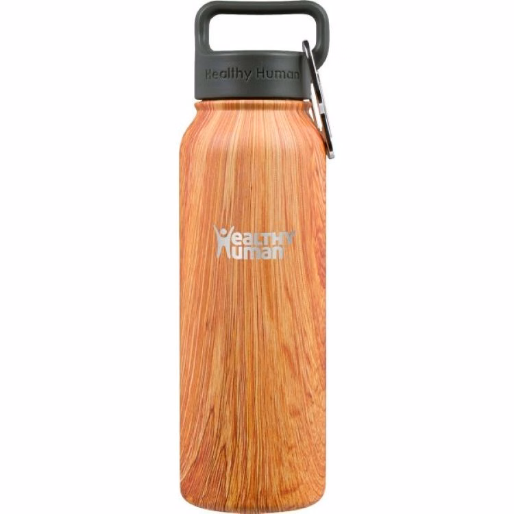 Healthy Human® Wood Stein Water Bottle