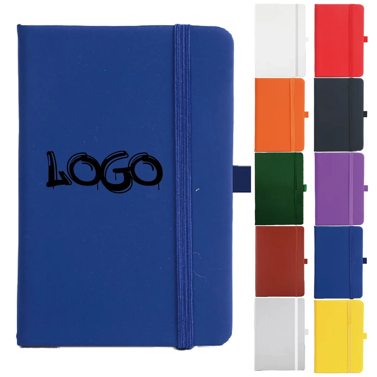 MOQ50 A6 PU Leather Business Notebook Journal Office Planner 1