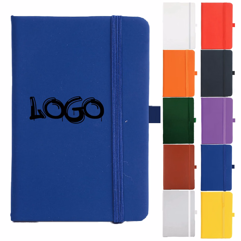 MOQ50 A6 PU Leather Business Notebook Journal Office Planner