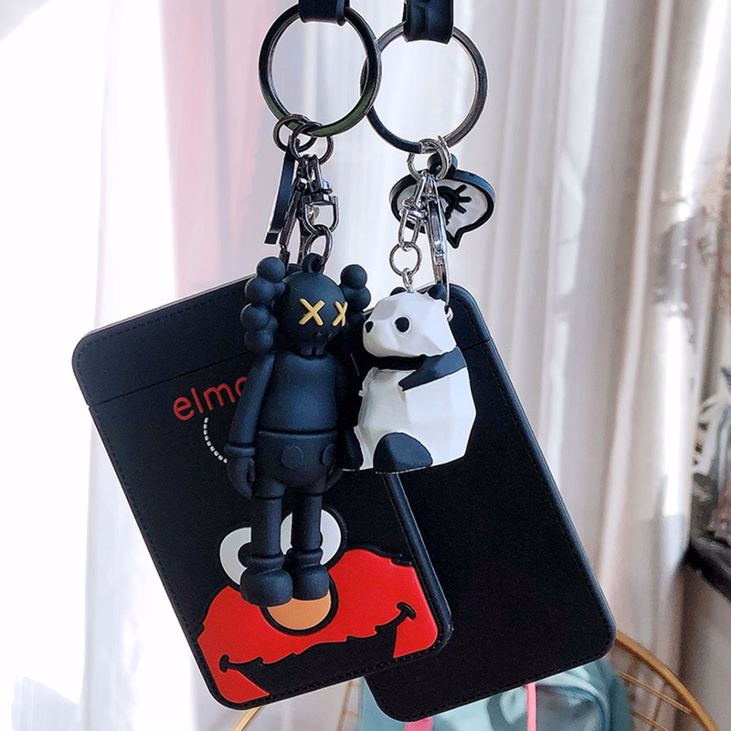 Silicone Card Holder With Keychain